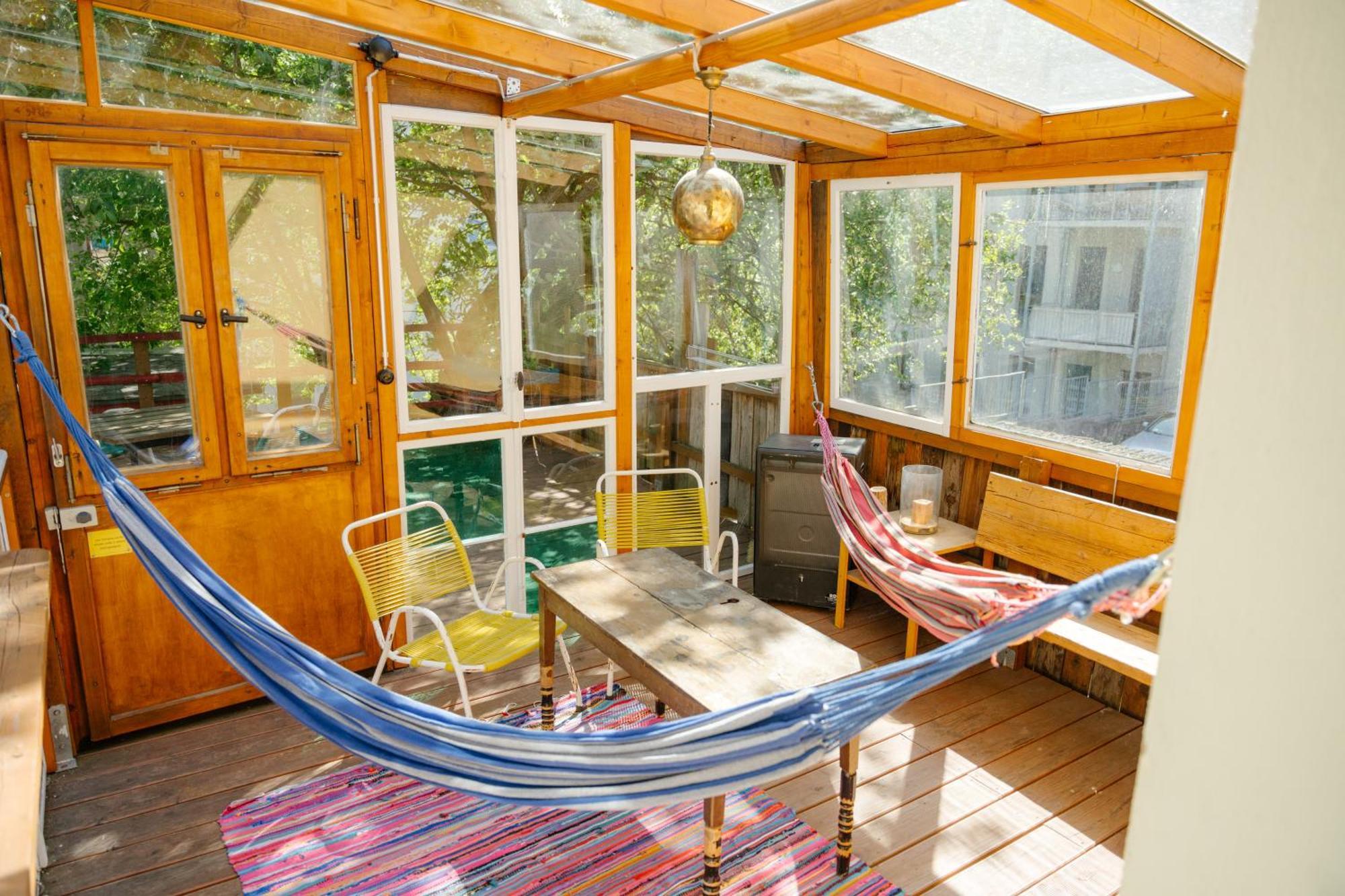 The Upholstery Tinyhouse Deluxe Eco Chalet Kreativ Citynah Chemnitz Exterior foto