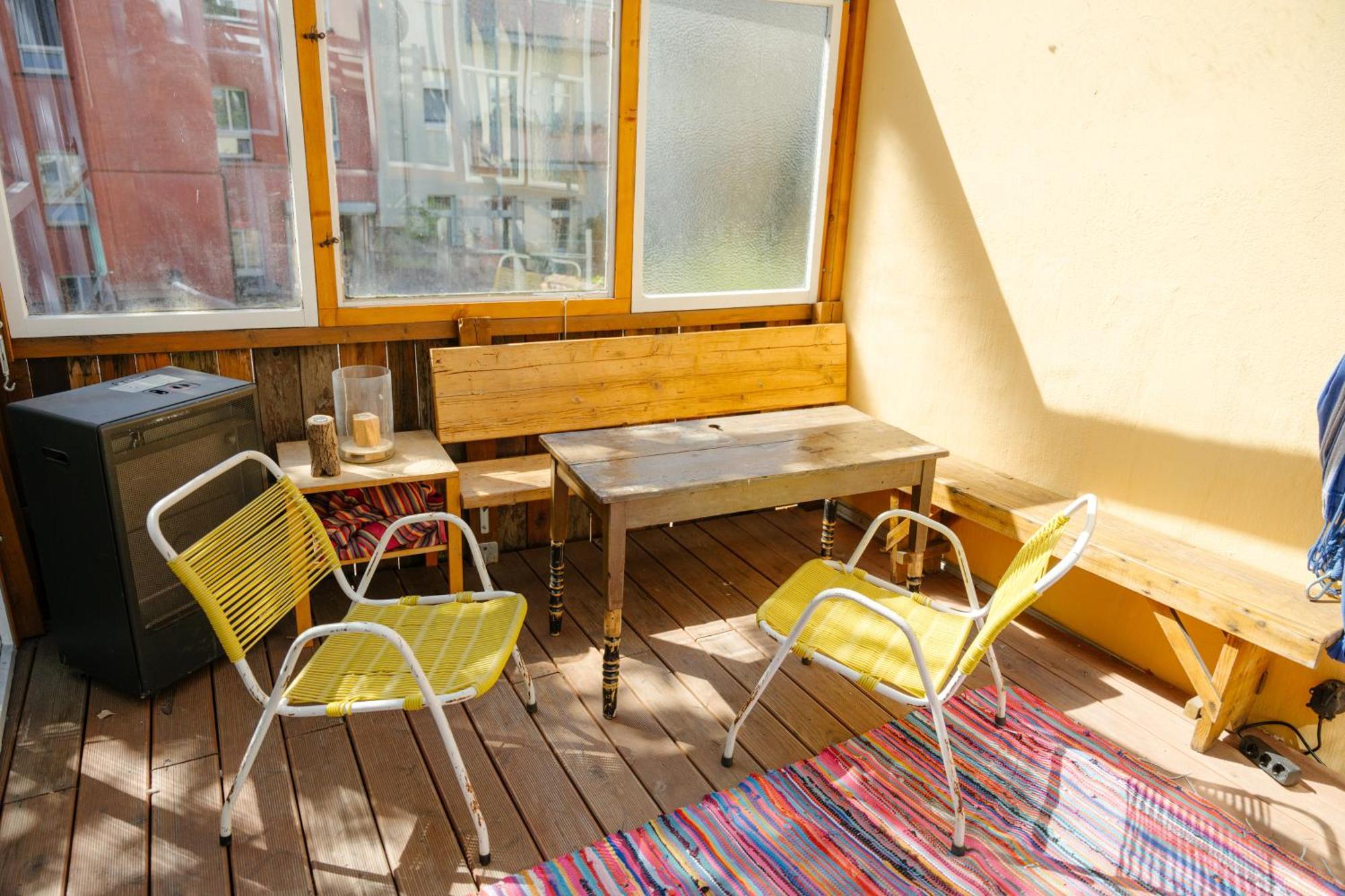 The Upholstery Tinyhouse Deluxe Eco Chalet Kreativ Citynah Chemnitz Exterior foto