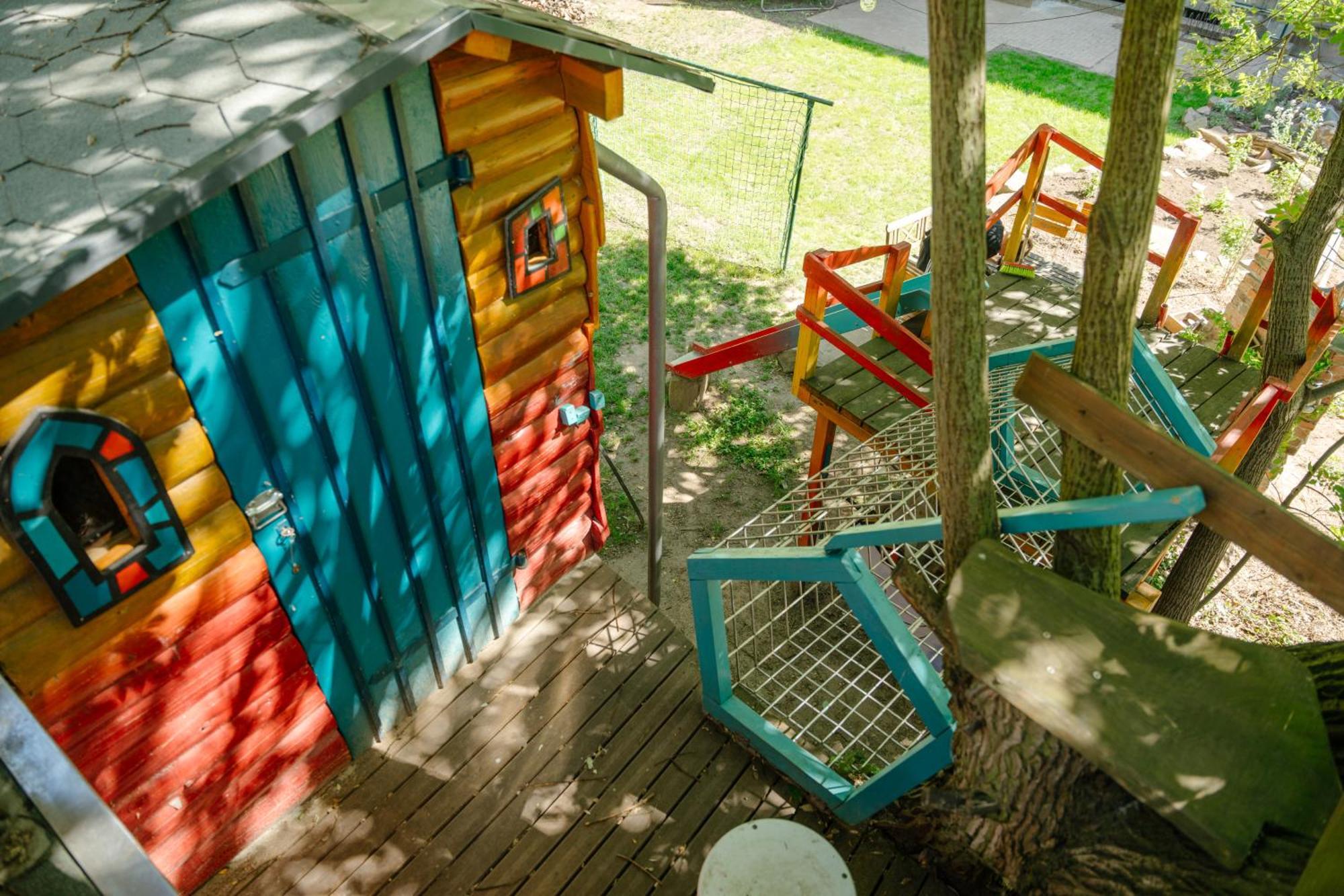 The Upholstery Tinyhouse Deluxe Eco Chalet Kreativ Citynah Chemnitz Exterior foto